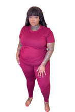 Load image into Gallery viewer, Tia Leggings Set- (PLUS)