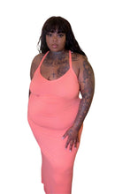 Load image into Gallery viewer, Static maxi dress- (PLUS)