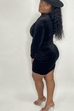 Load image into Gallery viewer, Amor velour dress