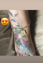 Load image into Gallery viewer, Initial anklet