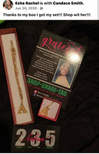 Load image into Gallery viewer, Initial anklet