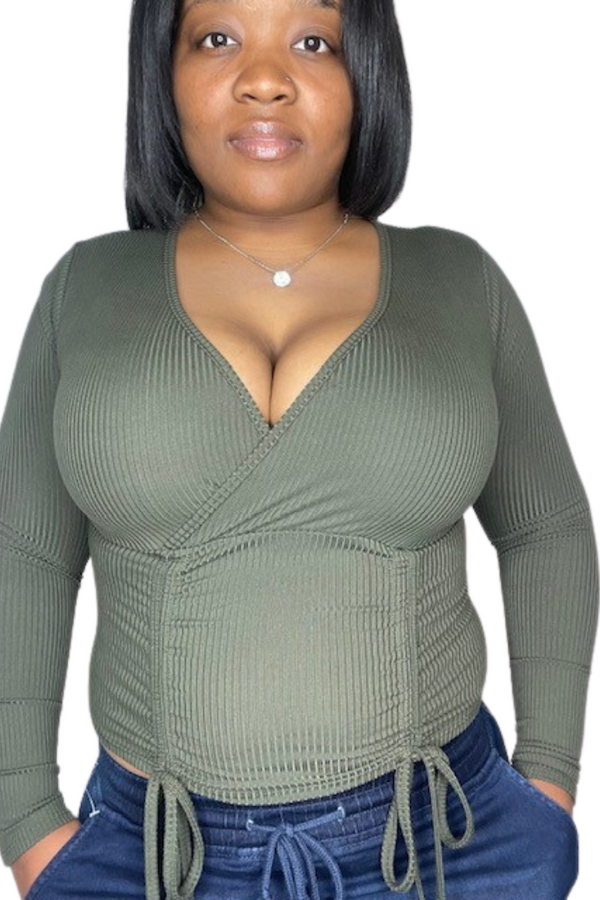 Ribbed Adjustable Top