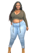 Load image into Gallery viewer, Ribbed Adjustable Top- (PLUS)