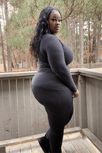 Load image into Gallery viewer, Turtleneck Legging Set- (PLUS)