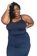 Load image into Gallery viewer, Static maxi dress- (PLUS)