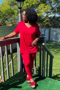 Tunic Style Legging Set