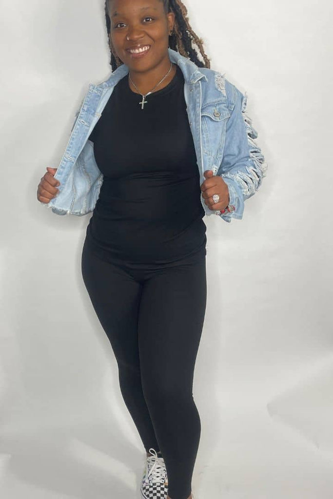 chill vibes leggings set Fashion 235