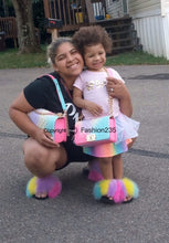 Load image into Gallery viewer, Sorbet Fur slides- Adult size (Full coverage)
