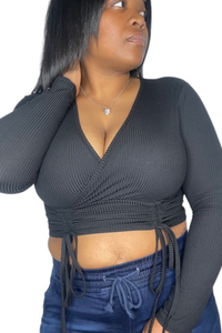 Ribbed Adjustable Top