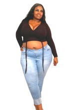 將圖片載入圖庫檢視器 Ribbed Adjustable Top- (PLUS)
