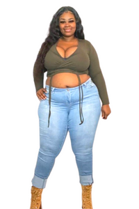 Ribbed Adjustable Top- (PLUS)