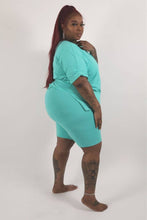 Load image into Gallery viewer, Tunic Style Shorts Set- Plus
