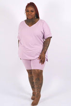 Load image into Gallery viewer, Tunic Style Shorts Set- Plus
