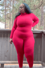 將圖片載入圖庫檢視器 Turtleneck Legging Set- (PLUS)
