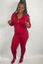 將圖片載入圖庫檢視器 Zipper hoodie leggings set (One Size Fits Most sizes 2-22)
